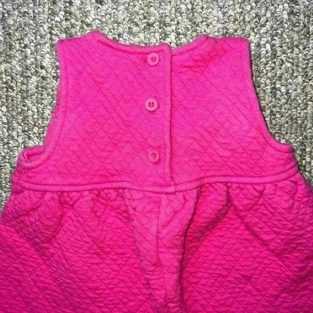 OSHKOSH BGOSH VINTAGE PINK OVERALLS 18MONTHS